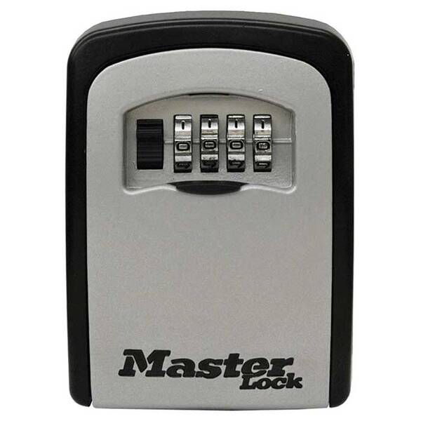 Master Lock Box Compact Combination Dial Portable, Body Width: 3-1/4 (83Mm), Height: 4-3/4 (12Cm), Width: 3-1/4 (83Mm), De...
