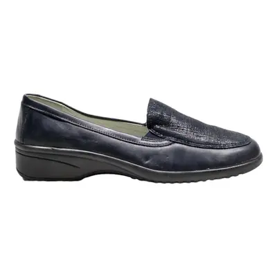 MEDICUS Loafer Shoes Blue Synthetic Womens UK 4