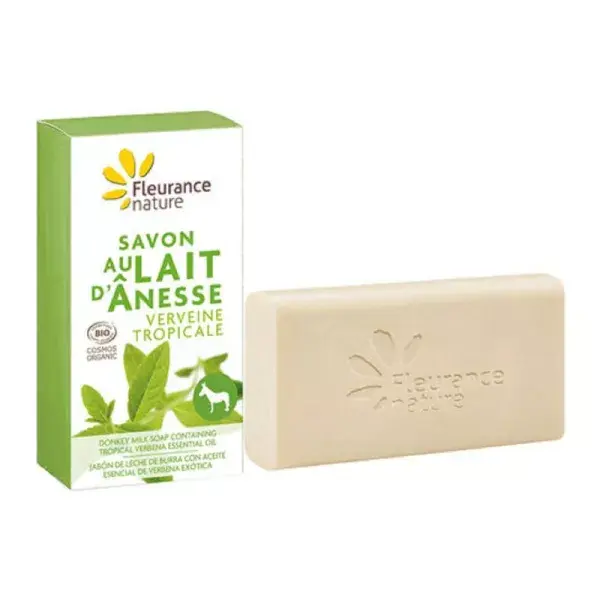 Fleurance nature Verbena Donkey Milk Soap (100g)