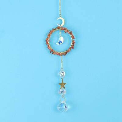 Glass & Brass Pendant Decorations