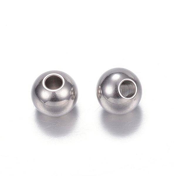 Tarnish Resistant 201 Stainless Steel Beads
