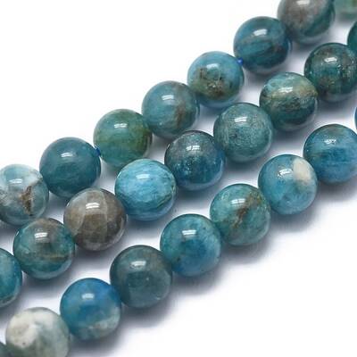 Natural Apatite Beads Strands