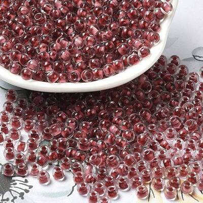 Transparent Glass Round Seed Beads