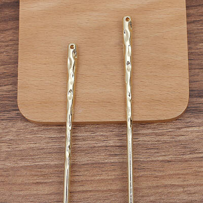 Alloy Hair Stick Findings