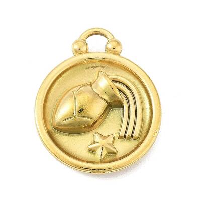Real 18K Gold Plated Tone 304 Stainless Steel Pendants