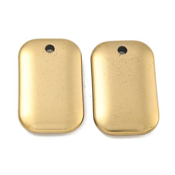 Electroplated Synthetic Non-Magnetic Hematite Pendants