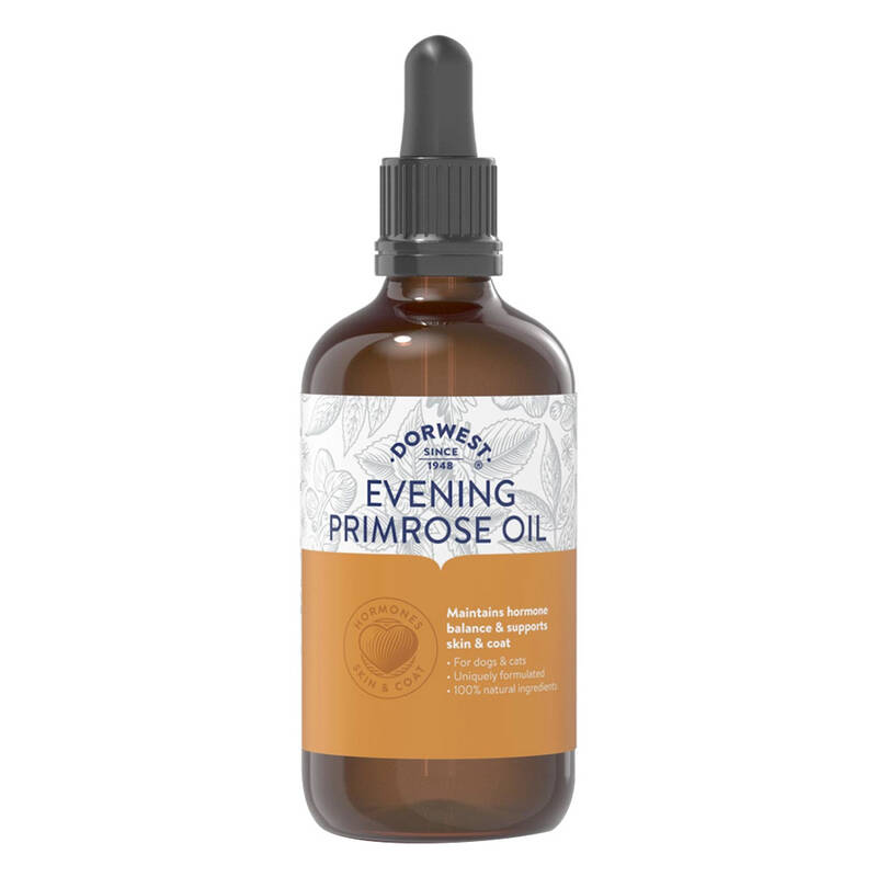Dorwest Evening Primrose Oil Liquid For Dogs And Cats 100 Ml
