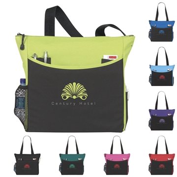 25 Promotional TranSport It Tote - Multi-Pocket & Mesh Storage
