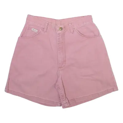 WRANGLER Womens Denim Shorts Pink XS W26