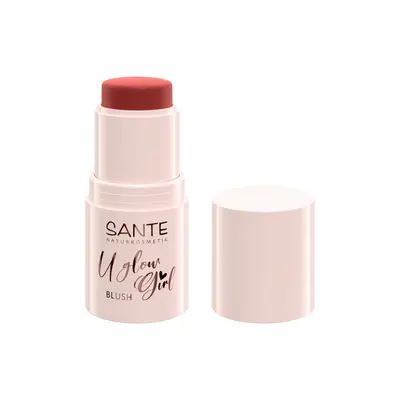 Sante U Glow Girl Blush Stick, 01 peach (6 g)