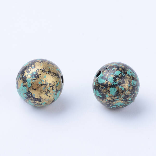 Antique Style Acrylic Beads