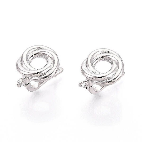 Brass Hoop Earring Findings
