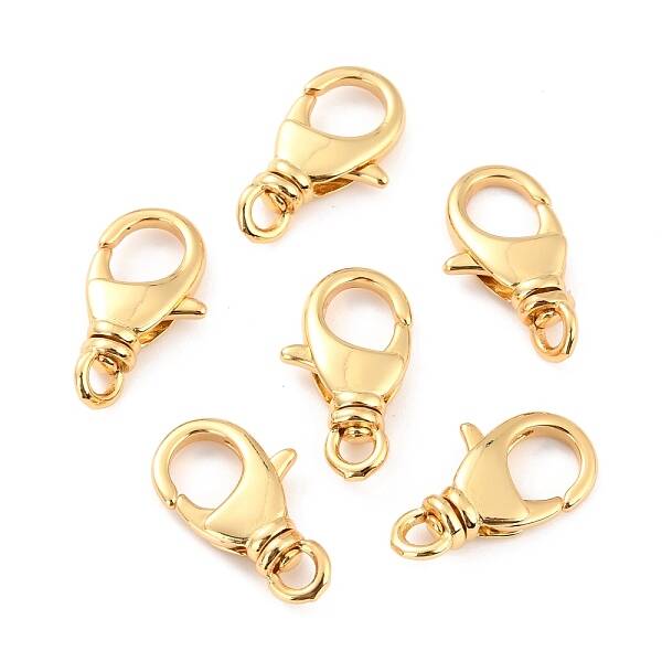 Brass Lobster Claw Clasps