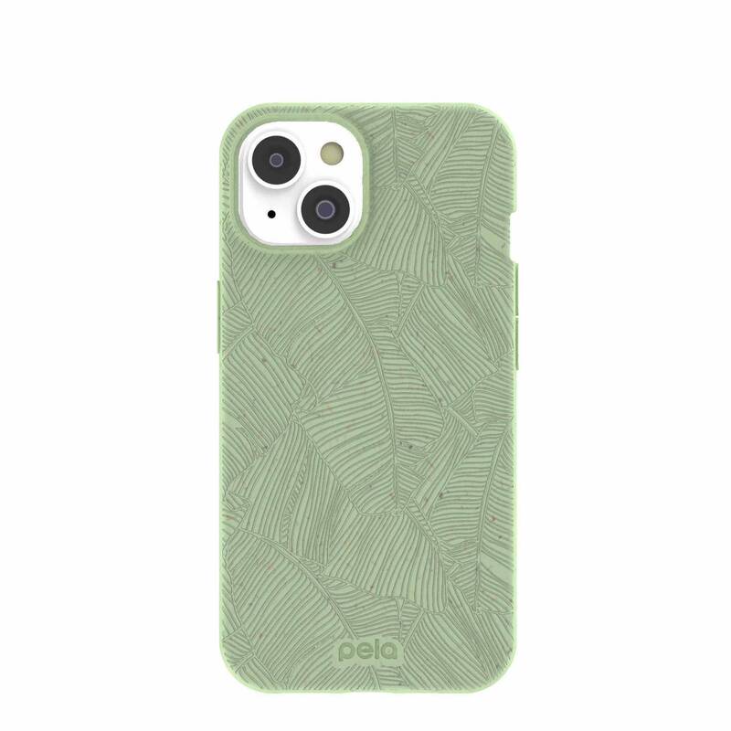 Sage Green Lushy Leaves iPhone 14/16e Case