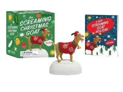 Limited Christmas Sale! The Screaming Goat (Book & Figure) (RP Minis) -- Paperback with Mini Illustrated Pocket Guide 48 Page...