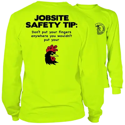 Jobsite - Long Sleeve Hi-Vis T-Shirt