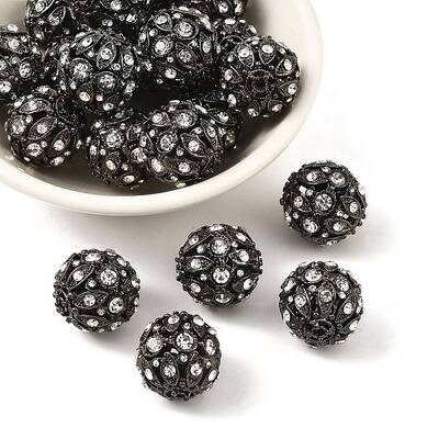 Alloy Rhinestone Beads