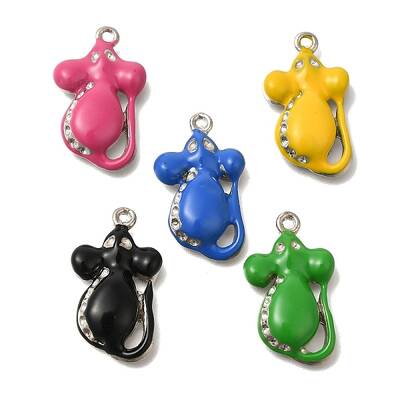 Alloy Enamel Pendants