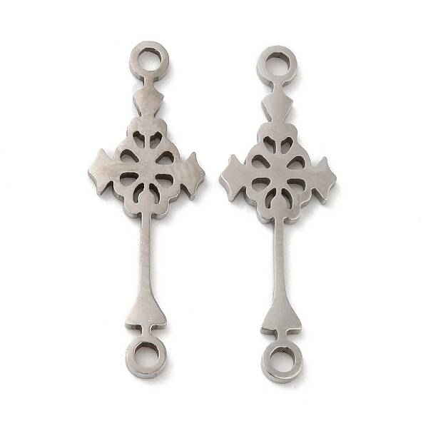 Non-Tarnish 201 Stainless Steel Connector Charms