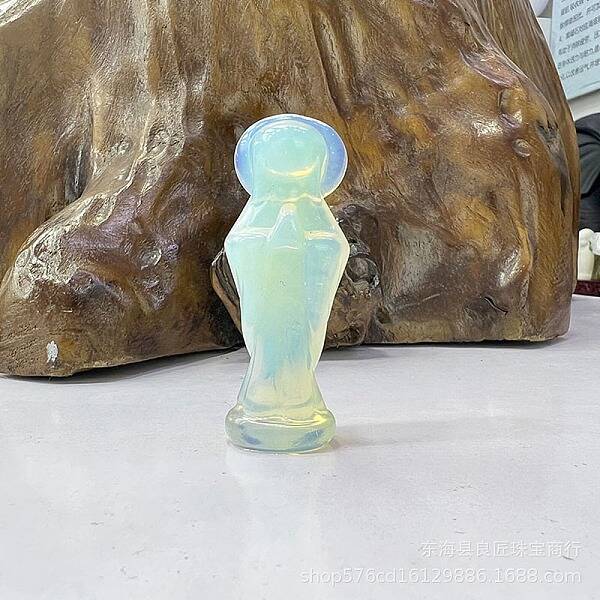 Opalite Carved Goddess Figurines