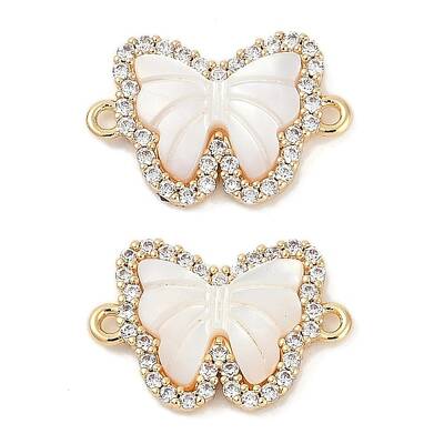 Brass Micro Pave Cubic Zirconia Pendants