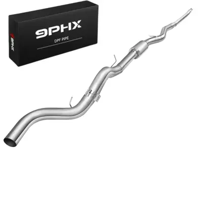 2001-2007 LBZ LLY LB7 Duramax DPF Delete Kit Race Pipe 4/5 Inch