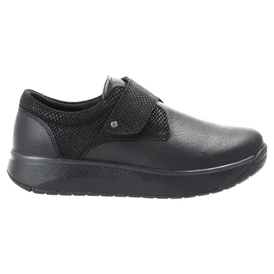 Joya Relax II Leather Textile Women's Comfort Shoes - Black - Size:US 10.5 Women