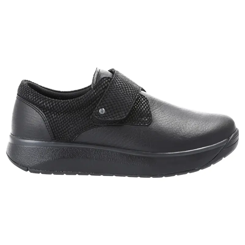 Joya Relax II Leather Textile Women's Comfort Shoes - Black - Size:US 10.5 Women
