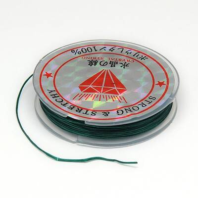 Flat Elastic Crystal String
