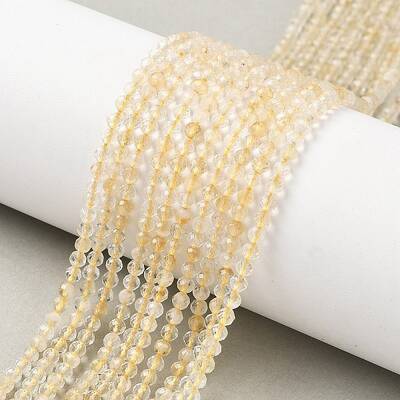 Natural Citrine Beads Strands