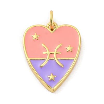 Brass Enamel Pendants