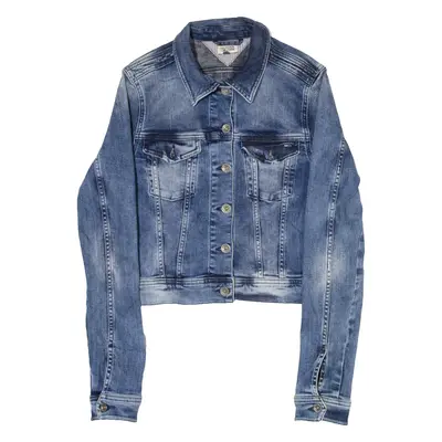 TOMMY HILFIGER Womens Denim Jacket Blue S