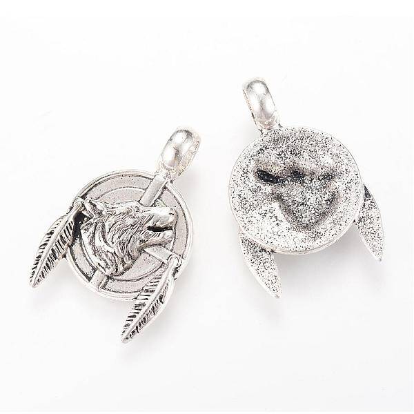 Tibetan Style Alloy Pendants