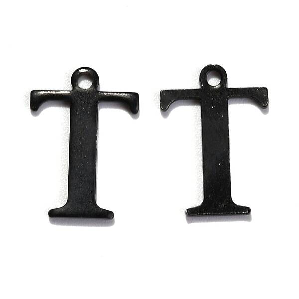 304 Stainless Steel Alphabet Charms