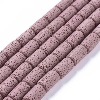 Natural Lava Rock Beads Strands