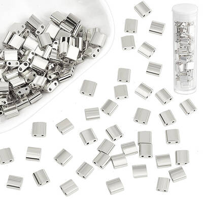 140Pcs Electroplated Glass Seed Beads