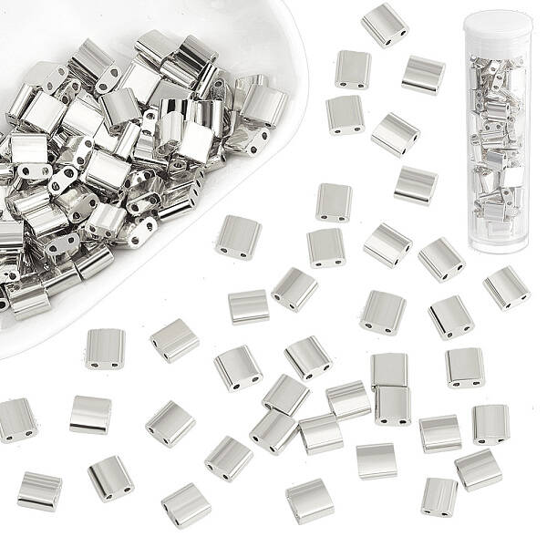 140Pcs Electroplated Glass Seed Beads