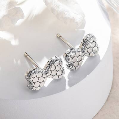 Brass Stud Earrings