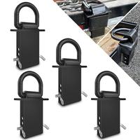 4Pcs 18000lbs Heavy Duty Removable D Ring Stake Pocket tie Down for Utility Trailers and Flatbeds Equipped with Stake Pocket ...