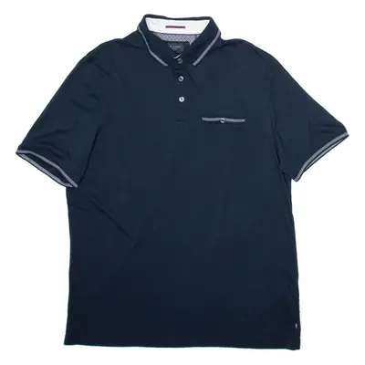TED BAKER Mens Polo Shirt Blue XL