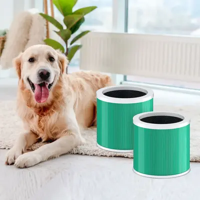 CHIVALZ Genuine HY1800 Air Purifier Replacement Filter, 3-in-1 Filtration, High-Efficiency Activated Carbon, True HEPA Filter...