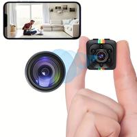 Portable Mini Camera, USB Rechargeable HD Camera with Night Vision Function, Motion-Detection Camera for Home Security, Monit...