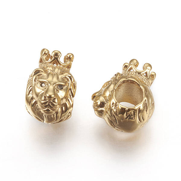 316 Surgical Stainless Steel European Beads