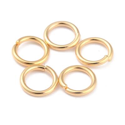 Rack Plating Brass Jump Rings