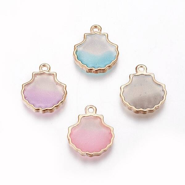 Alloy Enamel Pendants