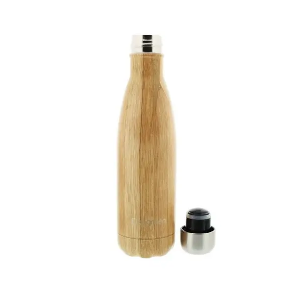 Estipharm Estigreen Isothermal Stainless Steel Bottle with Bamboo Pattern 500ml