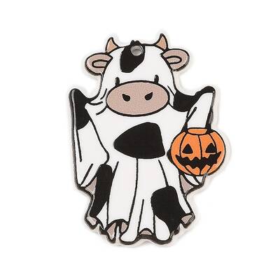 Halloween Theme Opaque Acrylic Pendants