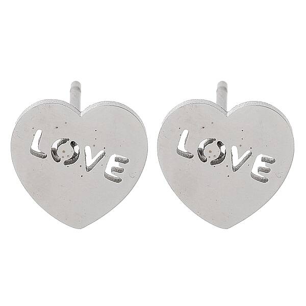 Non-Tarnish 304 Stainless Steel Stud Earrings