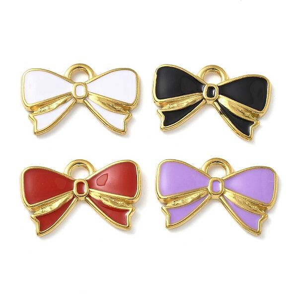 304 Stainless Steel Enamel Pendants