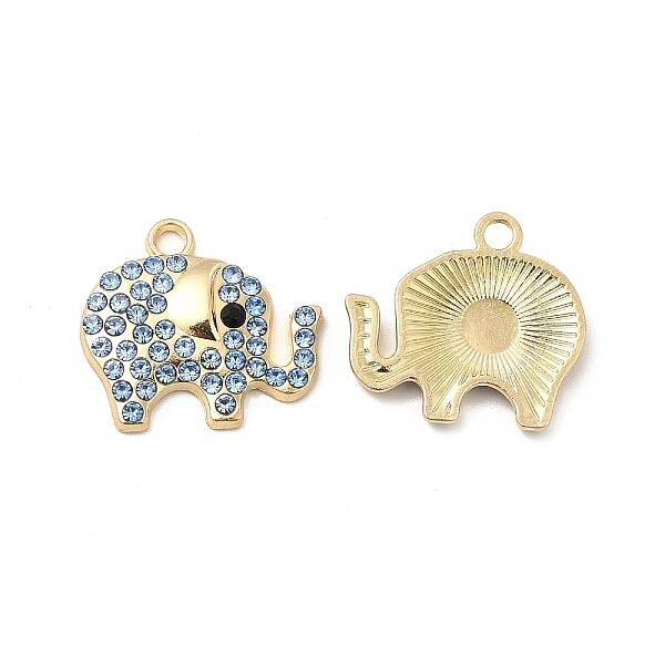 Alloy Rhinestone Pendants